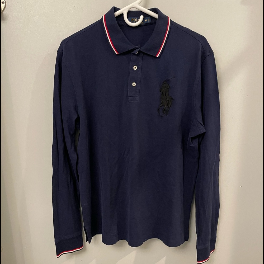 Great 👍 Condition Luxury Polo by Ralph Lauren Long Sleeve, impressive designs